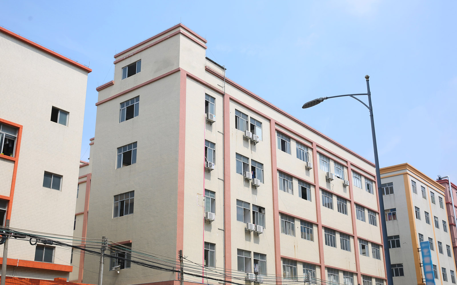 YMG factory exterior in Guzhen, Zhongshan